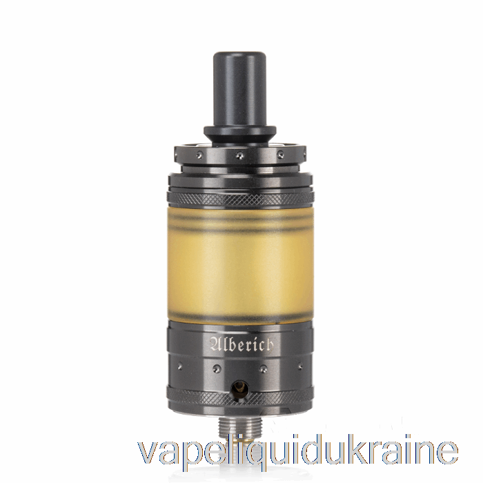 Vape Liquid Ukraine Vapefly Alberich MTL 22mm RTA Gunmetal